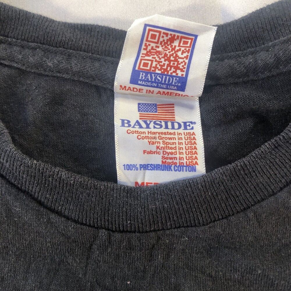 Proud to Have Served US Army Black T-Shirt Men's Size M Crewneck Navy Veteran - Picture 6 of 11